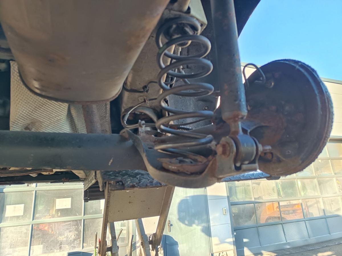 Ford Fiesta VII original Hinterachse trommelgebremst f&uuml;r 1,4l 52kW Diesel Bj2011