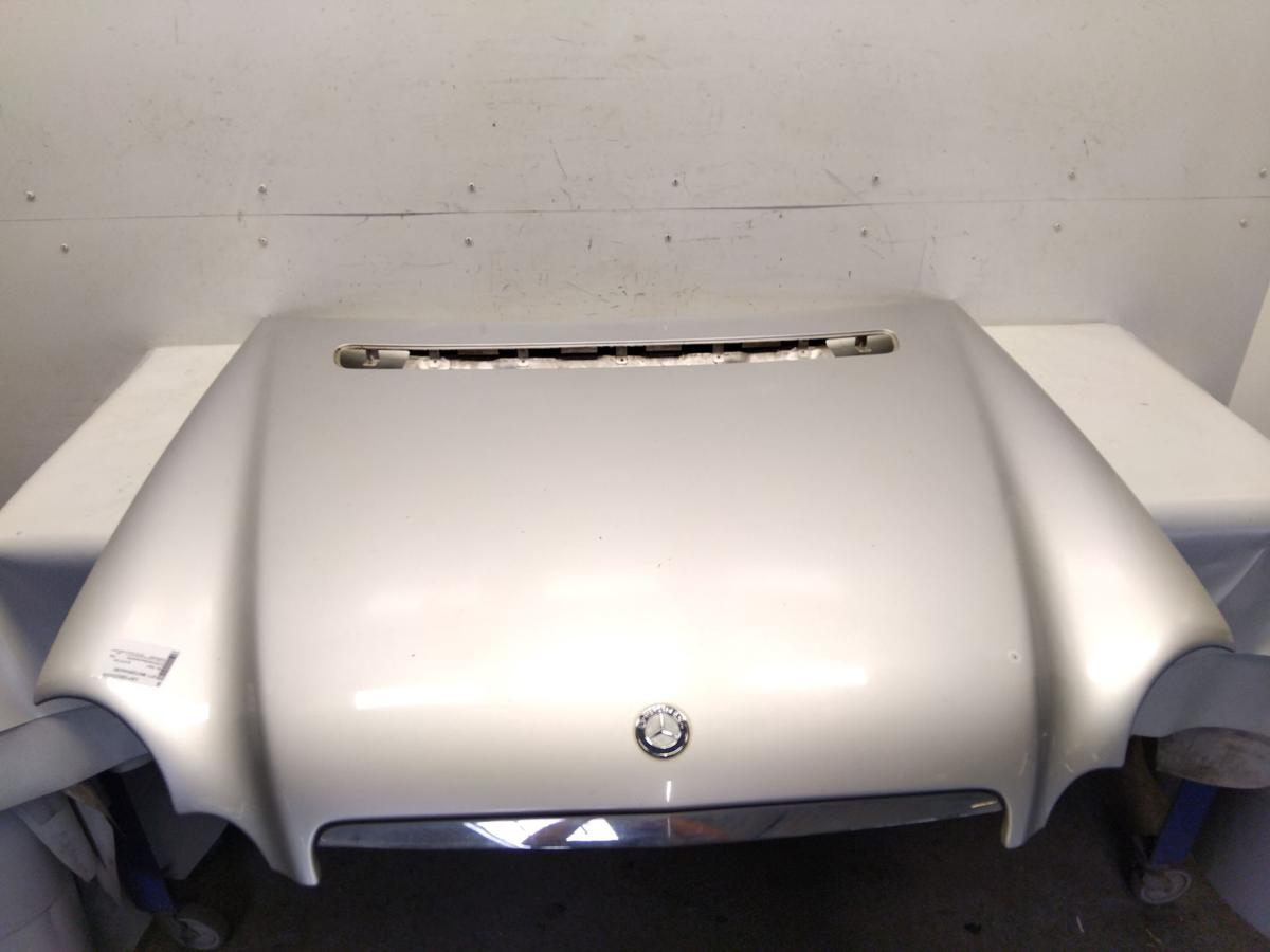 Mercedes C203 Sportcoupe original Motorhaube brillantsilbermetallic 744 Bj.2001