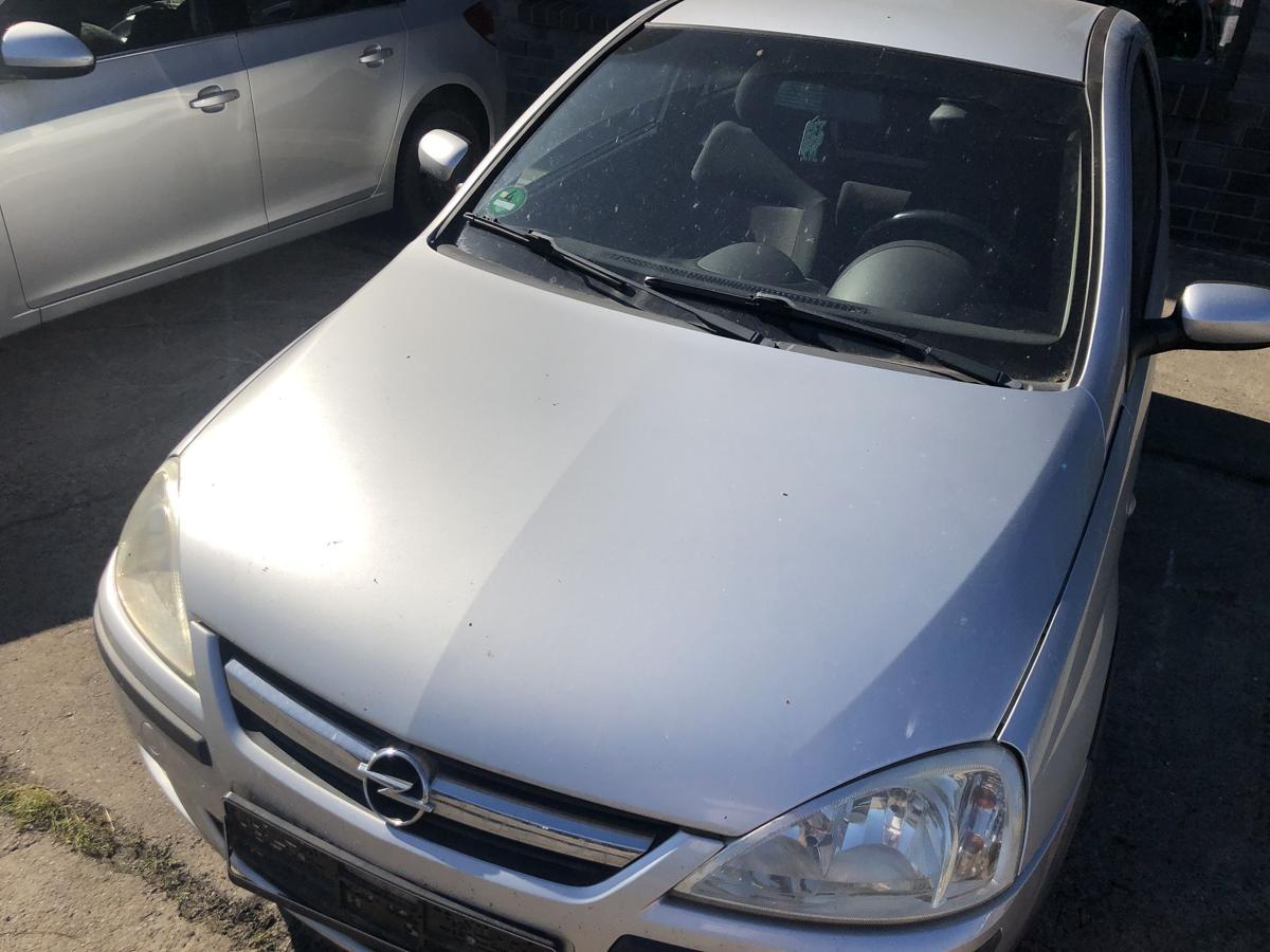 Opel Corsa C ab 2003 Motorhaube Haube Klappe Motorklappe vorn Z157 Starsilber