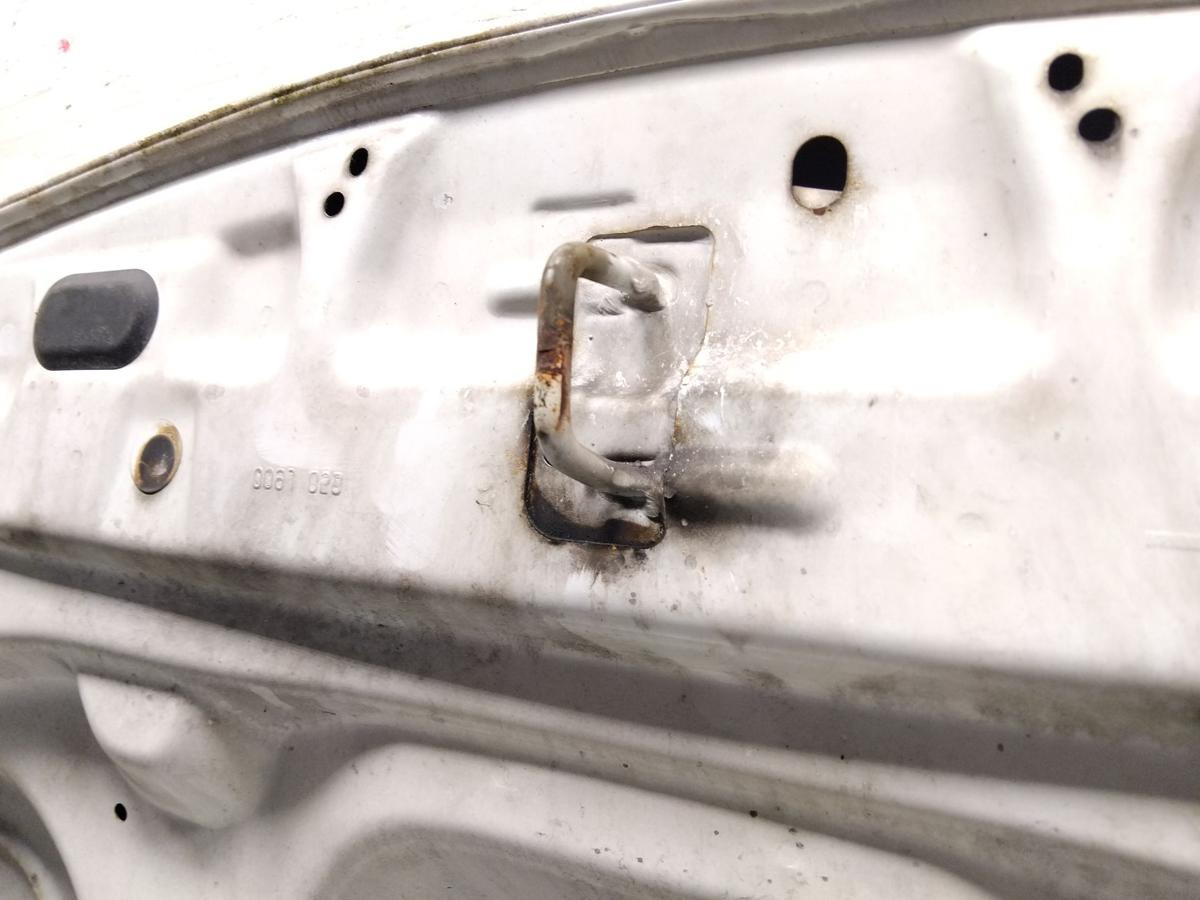 Dacia Sandero 1 original Motorhaube arktiswei&szlig; OV369 Bj.2009