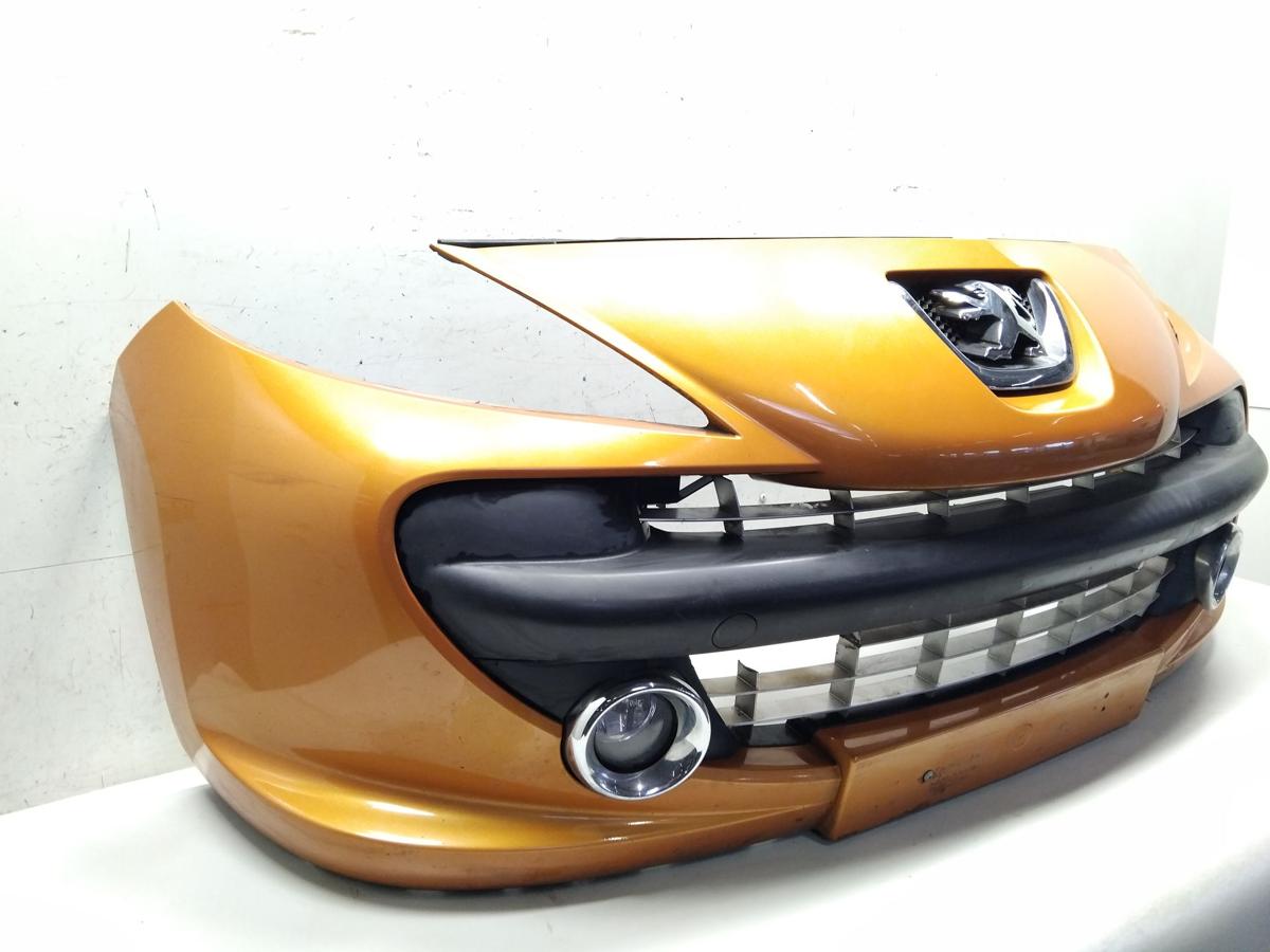 Peugeot 207 orig. Sto&szlig;stange Stossf&auml;nger vorn Sport BJ2006 KHW Salamanca Orange