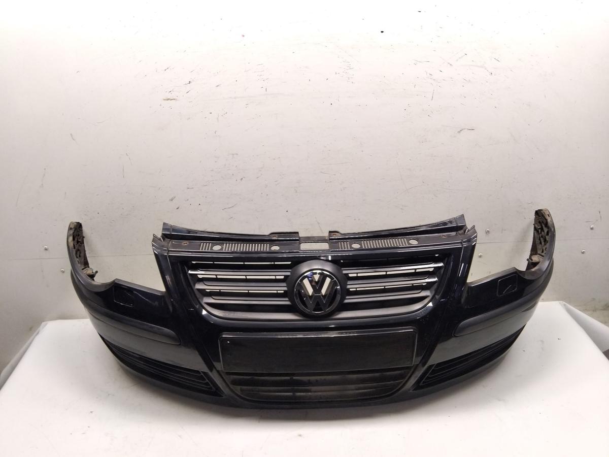 VW Polo 9N3 original Sto&szlig;stange Sto&szlig;f&auml;nger vorn LC9Z Black Magic Metallic SWRA BJ2006