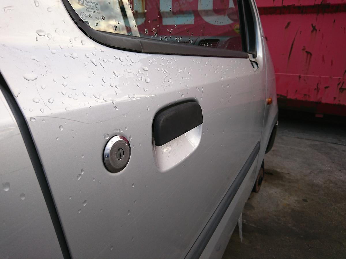 Opel Agila A org Tür vorne rechts 5TRG für man Fensterheber Z157 Starsilber Bj 2004