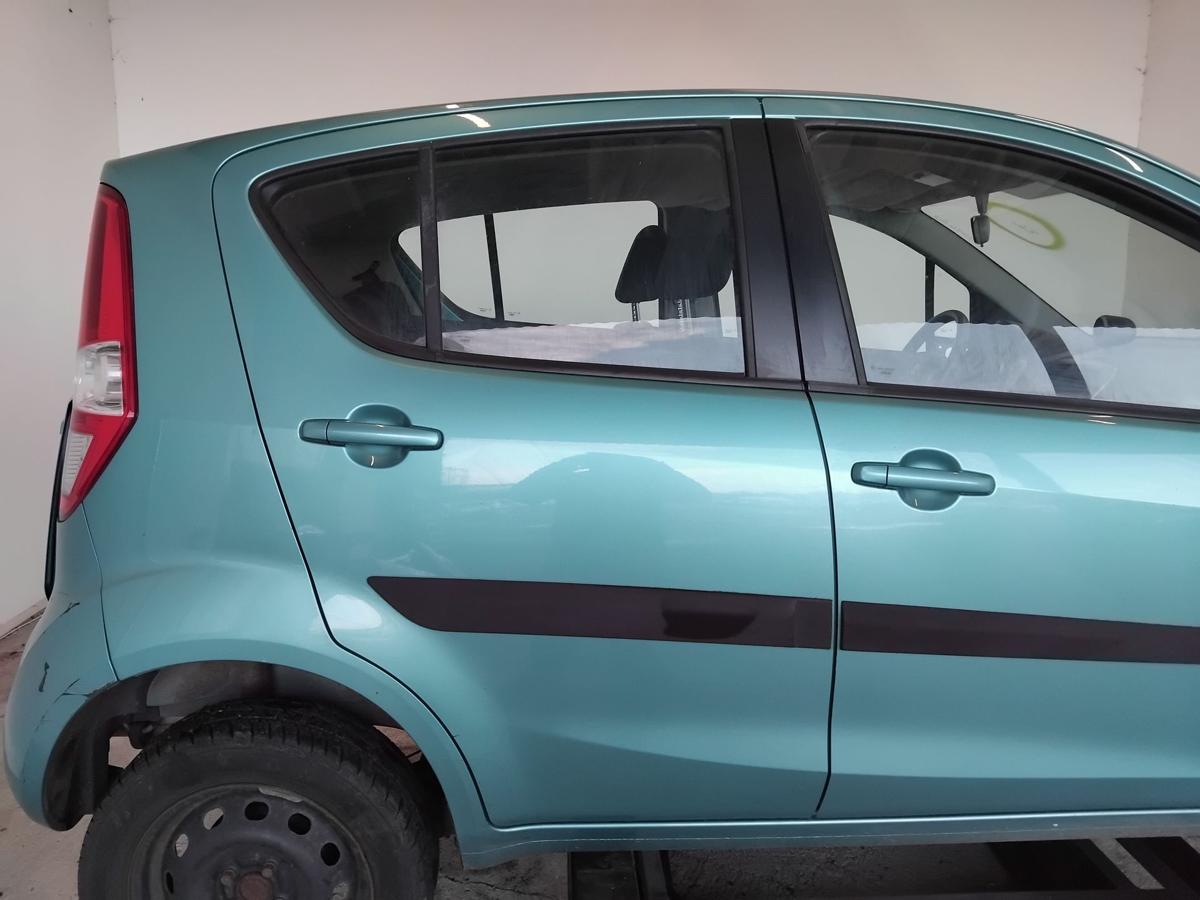 Suzuki Splash EX Tür hinten rechts ZKC Splash Turquoise Metallic BJ2008