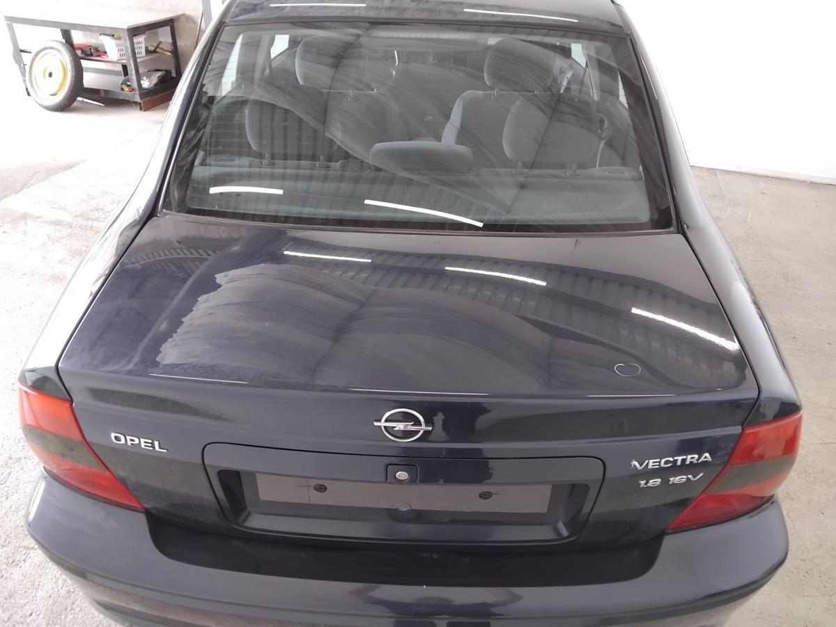 Opel Vectra B Limousine Heckklappe nocturnoblaumet. Z20H Facelift BJ2001 4-t&uuml;rig