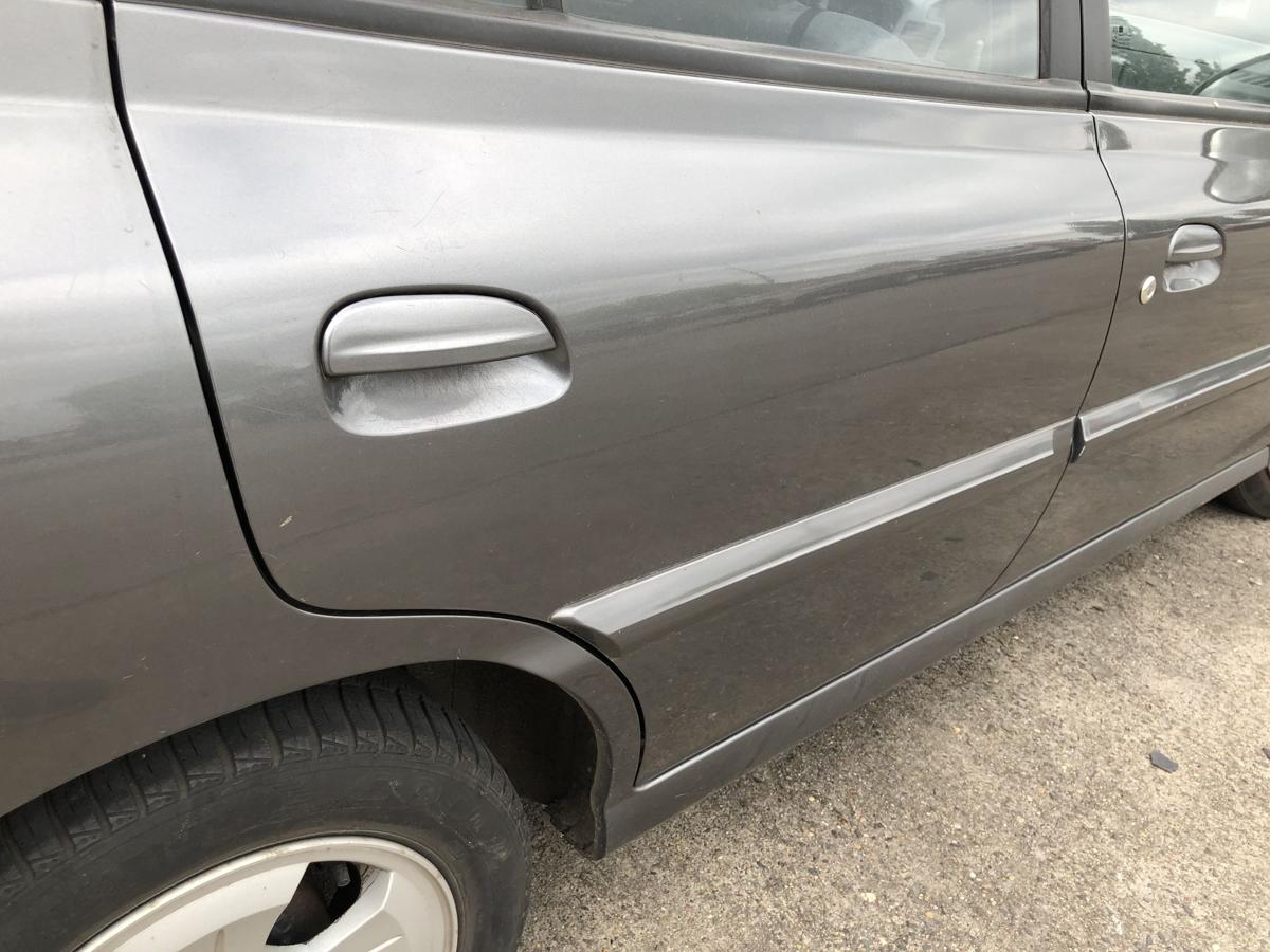 Kia Rio DC Tür hinten rechts Fondtür im Rohbau V9 Pewter Grey Metallic