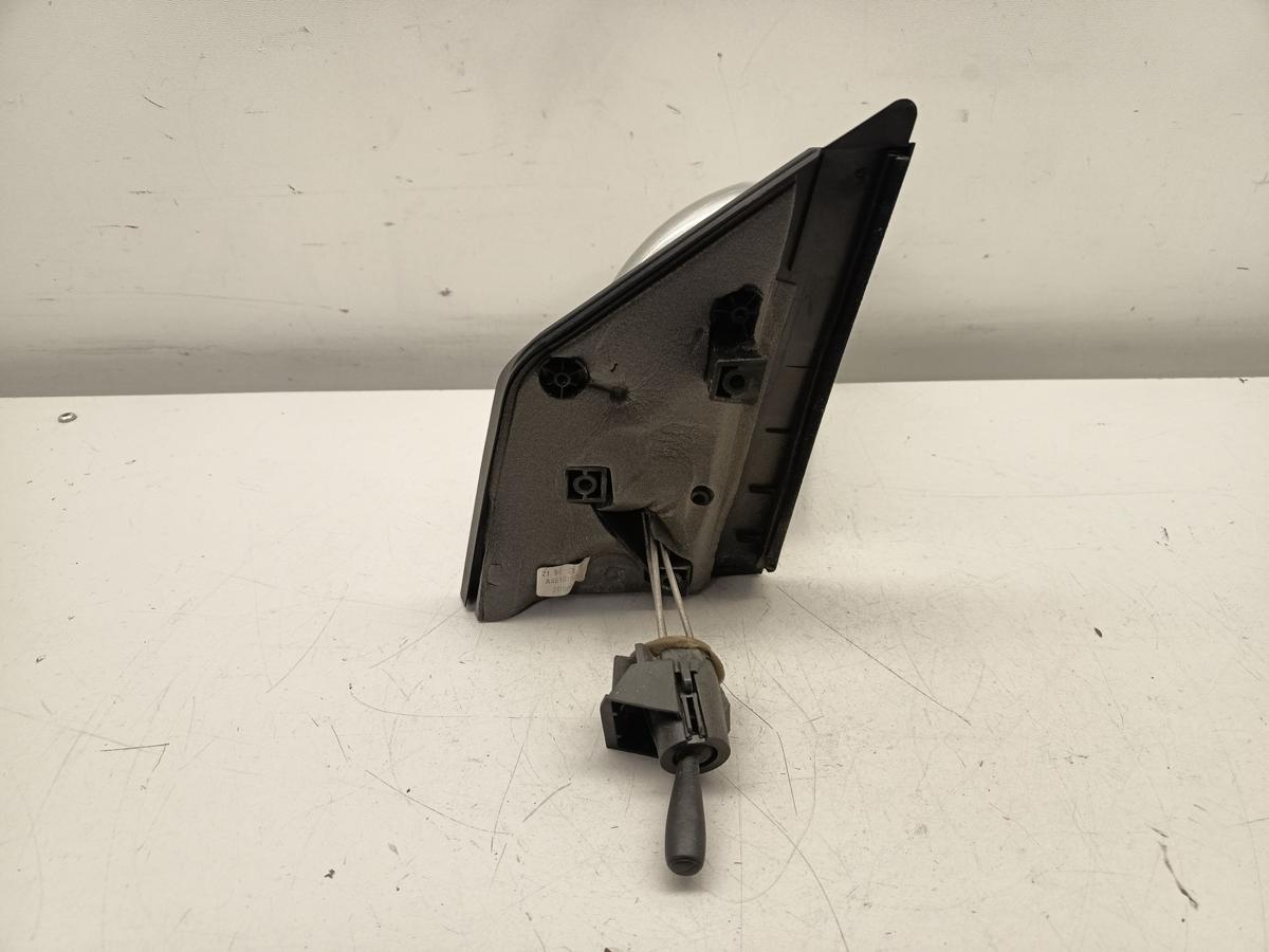 Smart Fortwo 451 original Au&szlig;enspiegel rechts manuell EAD Silber Bj 2009