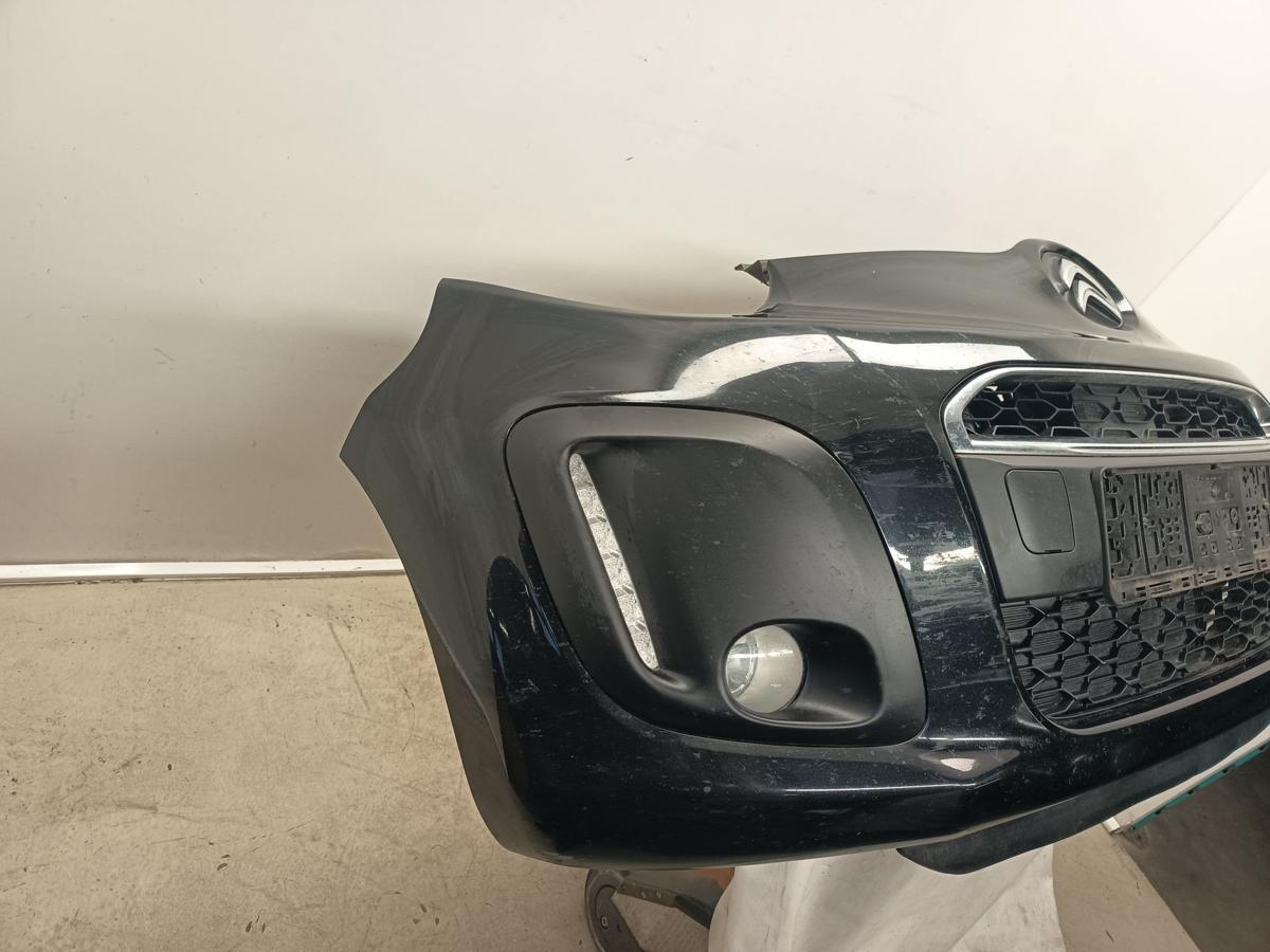 Citroen C1 original Stoßstange Fänger vorn/Front EXZ Schwarz Bj 2013