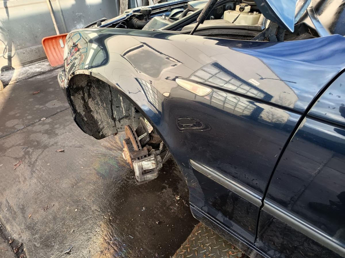 BMW E46 original Kotfl&uuml;gel links Seitenteil 317/5 Orientblau Bj 2005