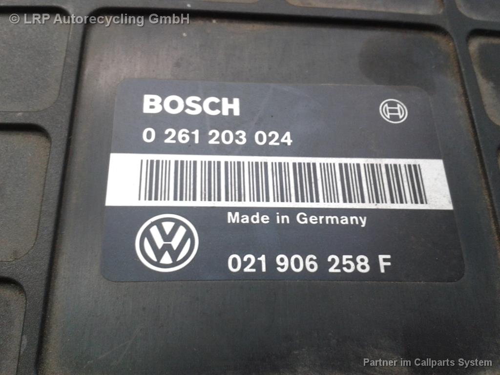 VW Passat 35i VR6 Bj.1991 original Motorsteuergerät 021906258F Bosch 0261203024