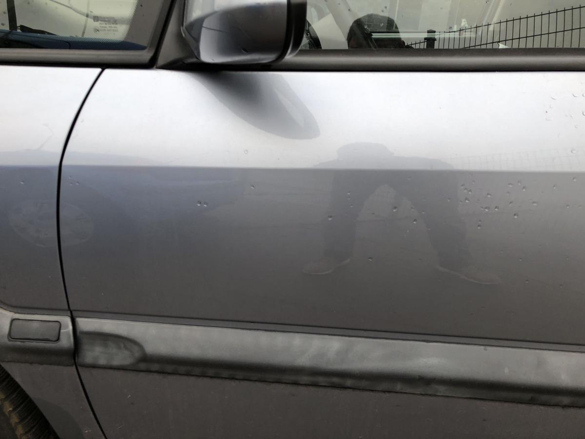 Opel Zafira A T&uuml;r vorne links Fahrert&uuml;r 4AU Lichtsilber Autot&uuml;r Rohbau