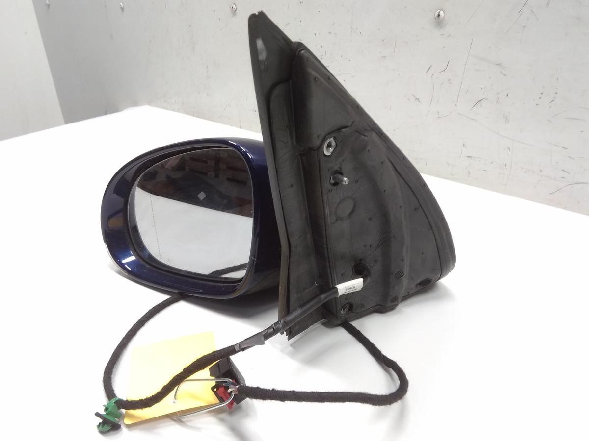 VW Golf 5 1K orig. Au&szlig;enspiegel links elektrisch beheizt BJ2008 LD5Q Shadow Blue