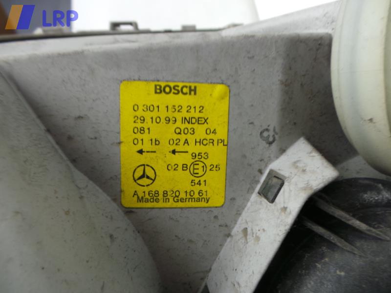 Mercedes A140 W168 Bj.2000 original Scheinwerfer vorn rechts 1688201061