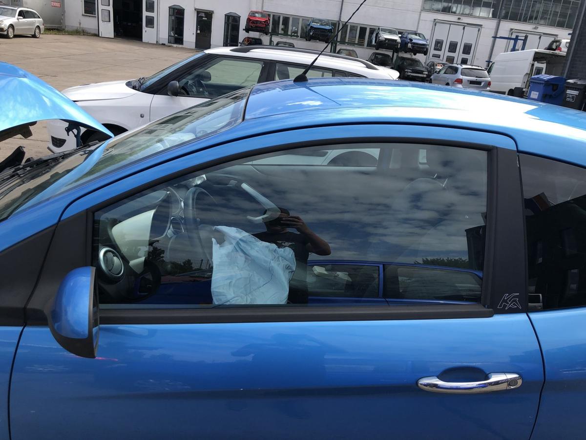 Ford KA RU8 Tür vorn links Fahrertür im Rohbau Dive Blau Autotür