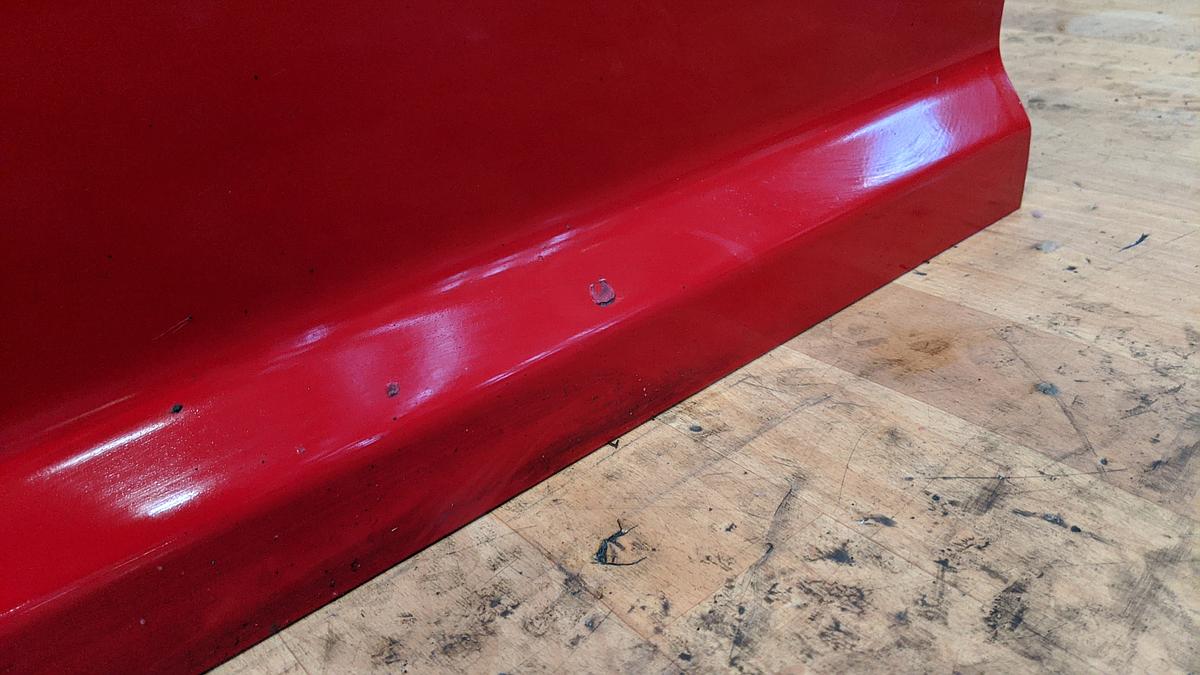 VW Touran 1T 03-06 T&uuml;r vorn links Fahrert&uuml;r LY3D Tornadorot