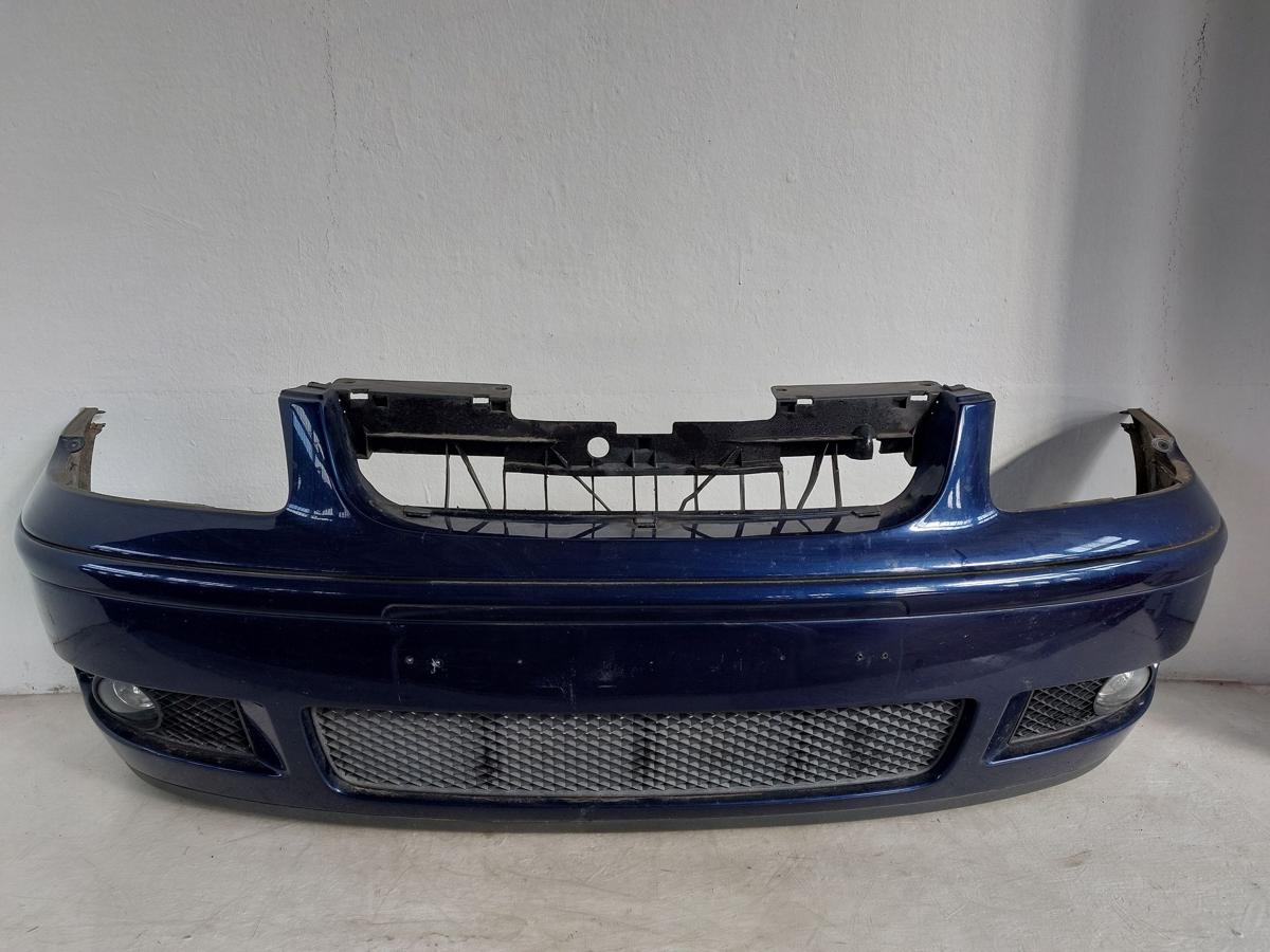 VW Polo 6N2 Sto&szlig;f&auml;nger vorn Frontsch&uuml;rze mit Nebelscheinwerfer LB5N Indigoblau