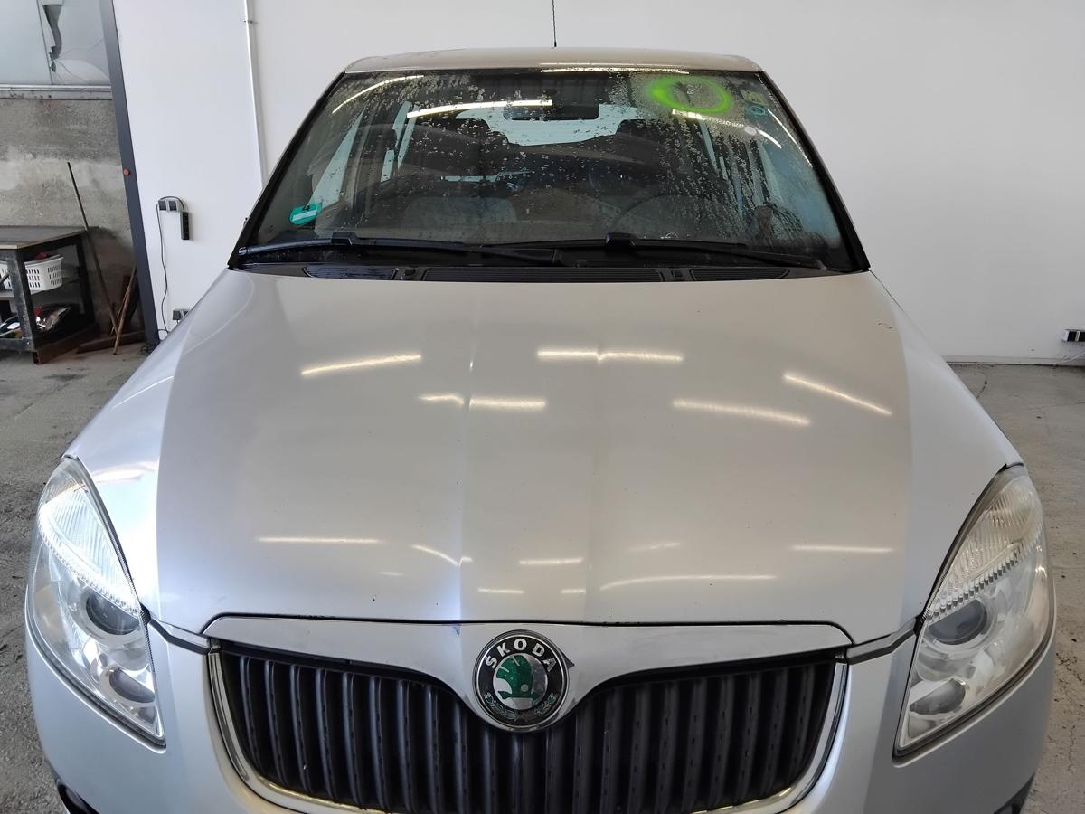 Skoda Fabia 2 5J original Motorhaube Deckel vorn LA7W reflexsilber BJ2008