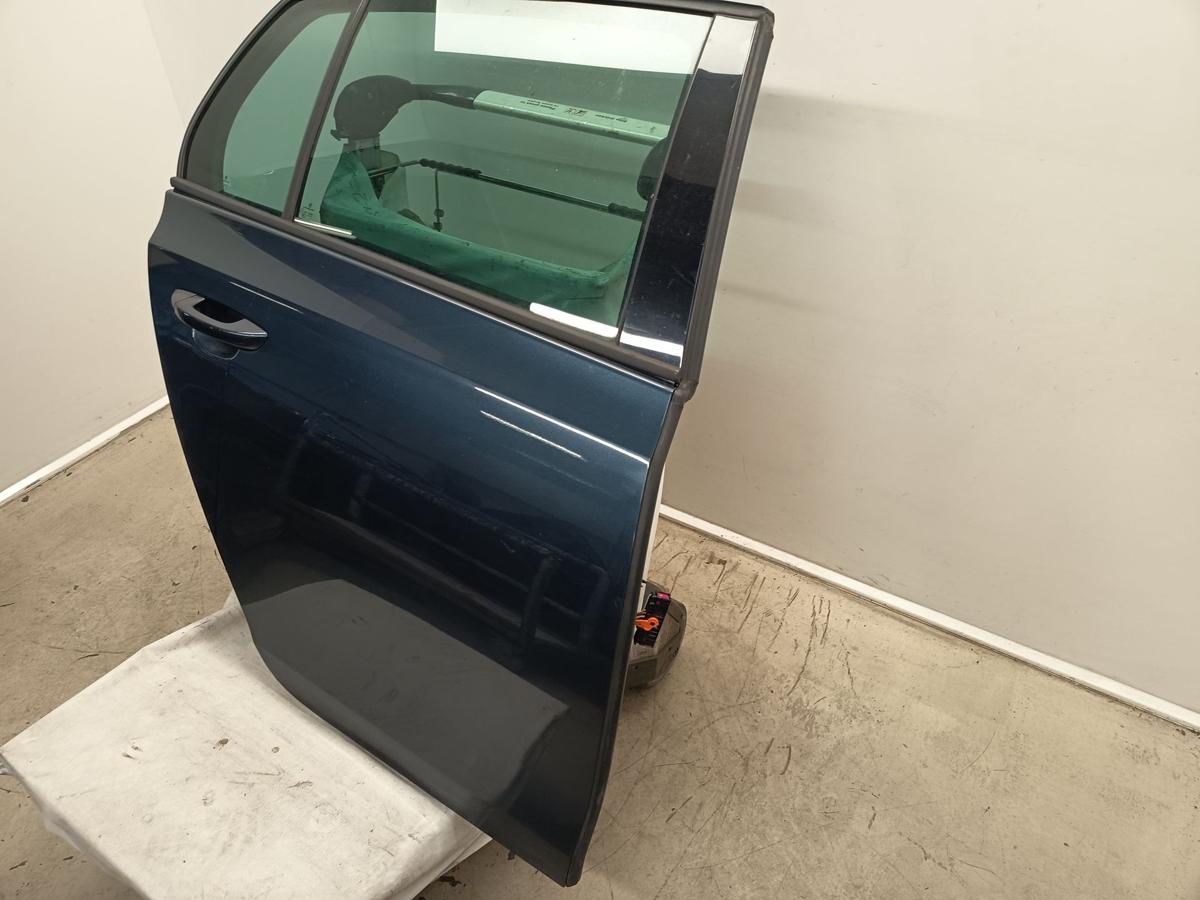 Golf VI Bj 2009 original T&uuml;r rechts hinten ROHT&Uuml;R LC5F Blue Graphit Perl