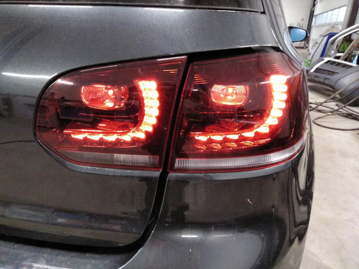 VW Golf 6 GTI original Rückleuchte Heckleuchte rechts innen LED Fließheck BJ2012