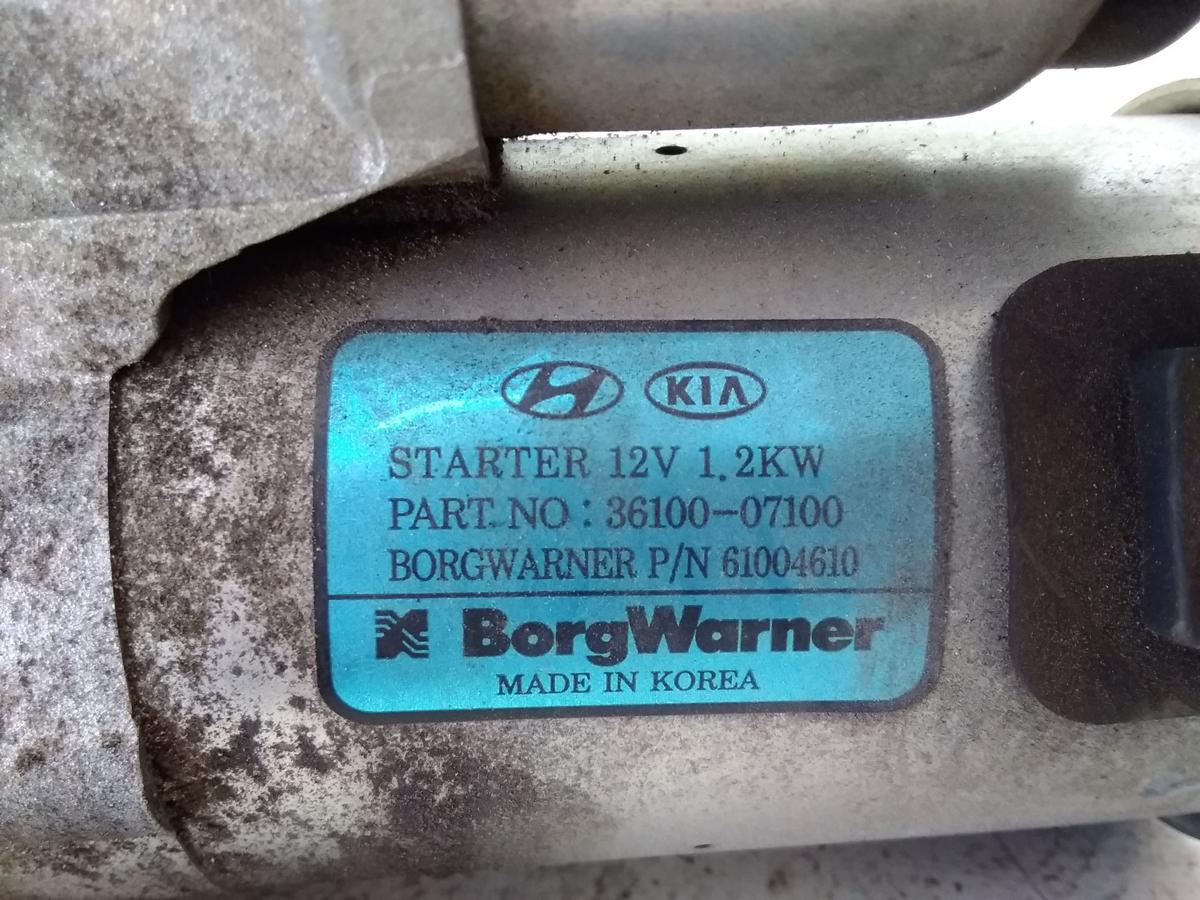 Hyundai i10 III AC3 original Anlasser Starter 1.0 49kw G3LD Bj.2021
