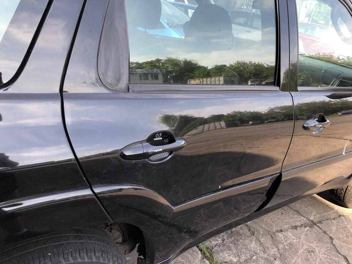 Mazda Tribute EP ab 2004 Tür hinten rechts Fondtür Rohbau schwarz Anrostungen