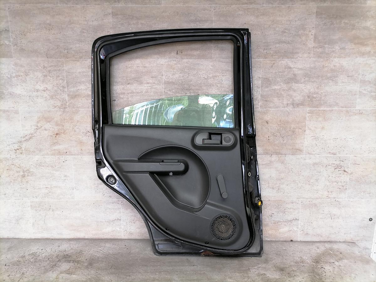 Fiat Panda 169 BJ07 Tür hinten links Schwarz