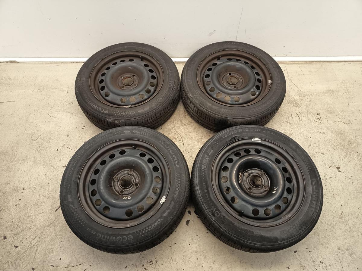 Opel Meriva A original Stahlfelgensatz mit Reifen 6x15 ET43 Baujahr 2004