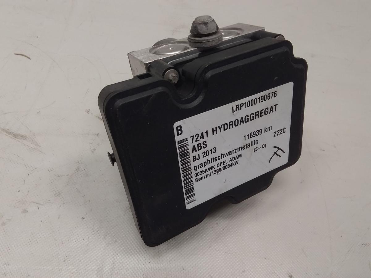 Opel Adam original ABS-Block Bj.2013 0265956075 13436725