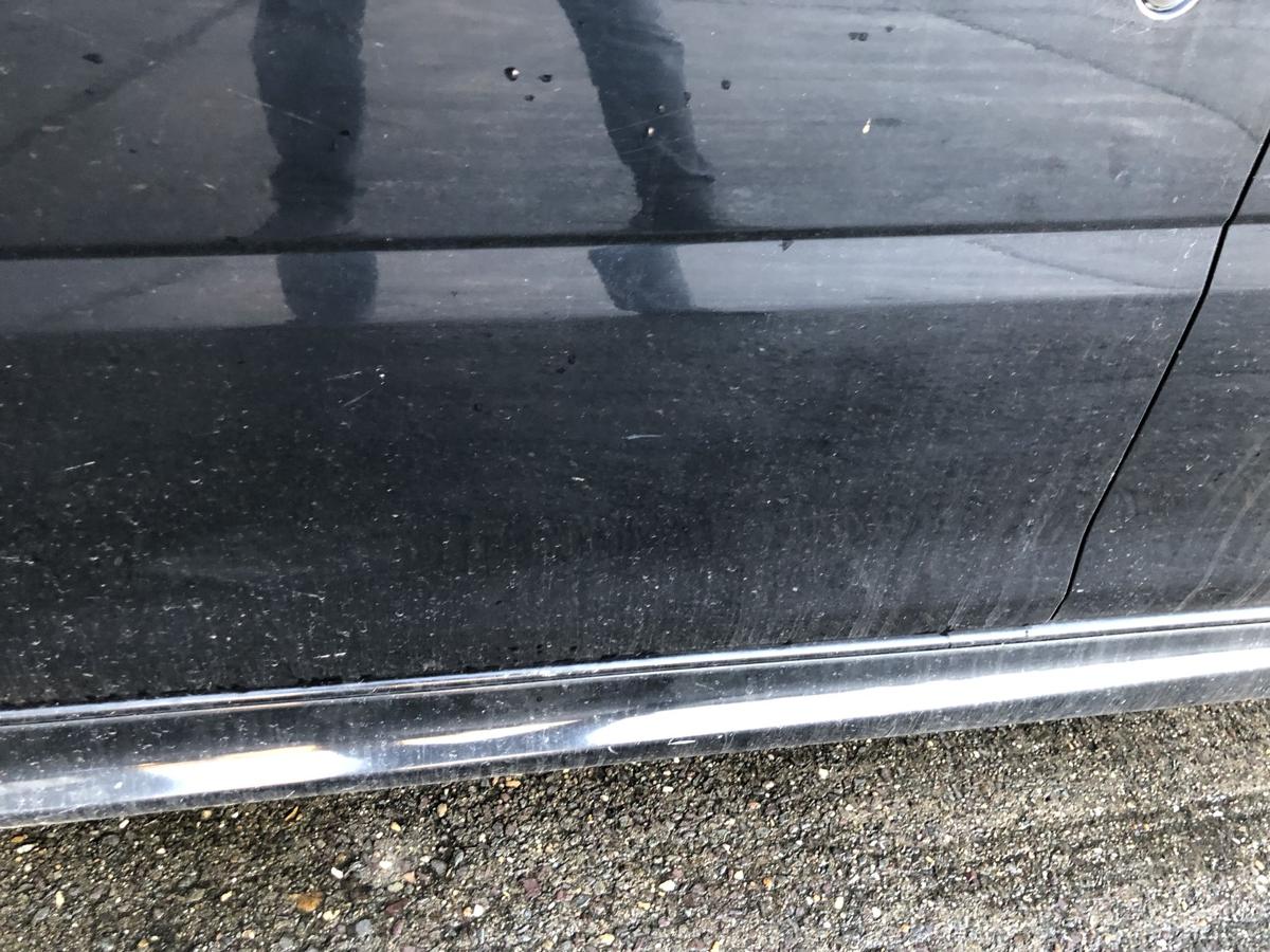 Daihatsu YRV M2 T&uuml;r vorne links Fahrert&uuml;r Rohbau N05 schwarz Autot&uuml;r