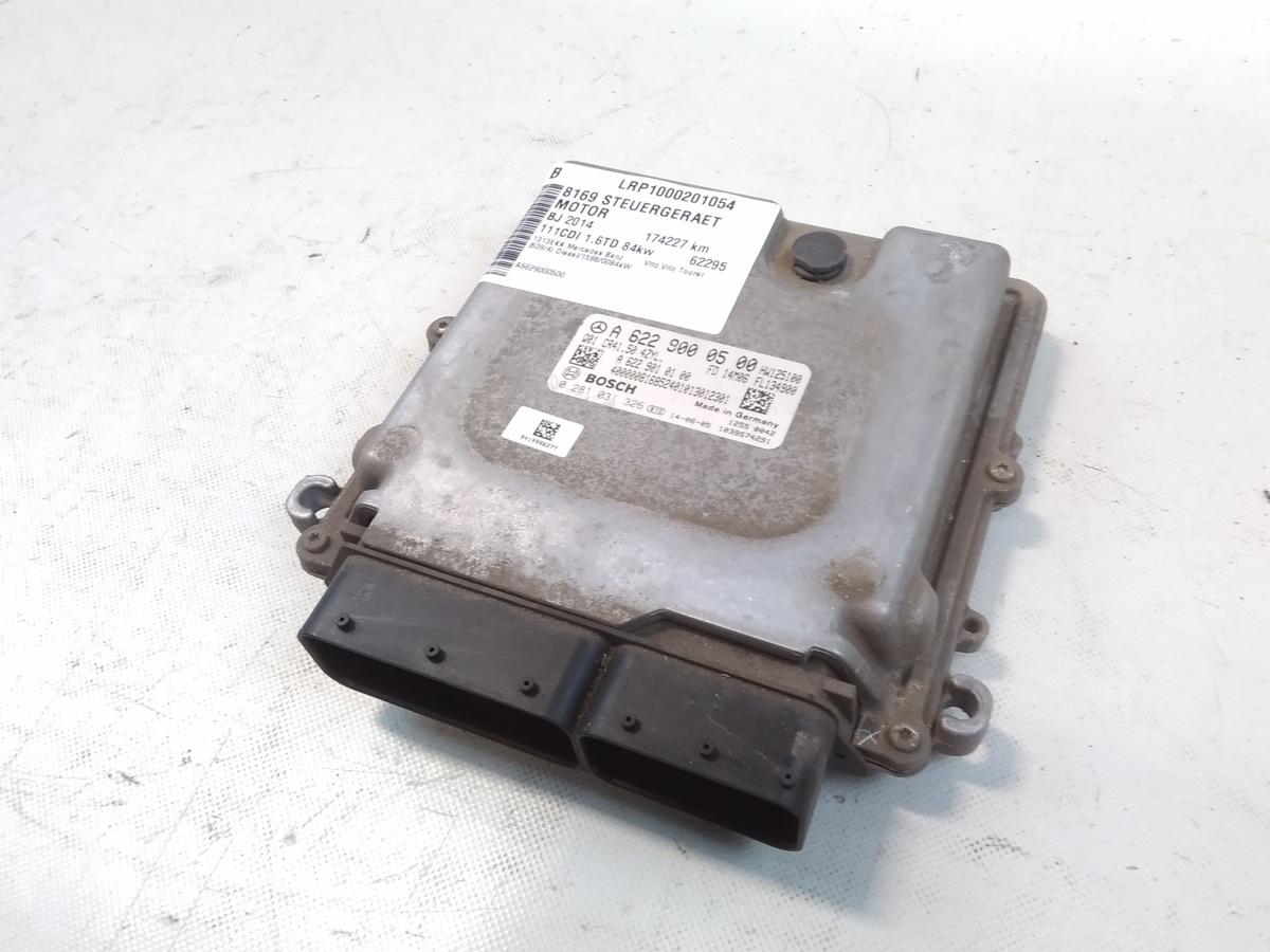 Mercedes Benz Vito 111CDI 447 orig Motorsteuerger&auml;t 1.6TD 84kw BJ2014 0281031326