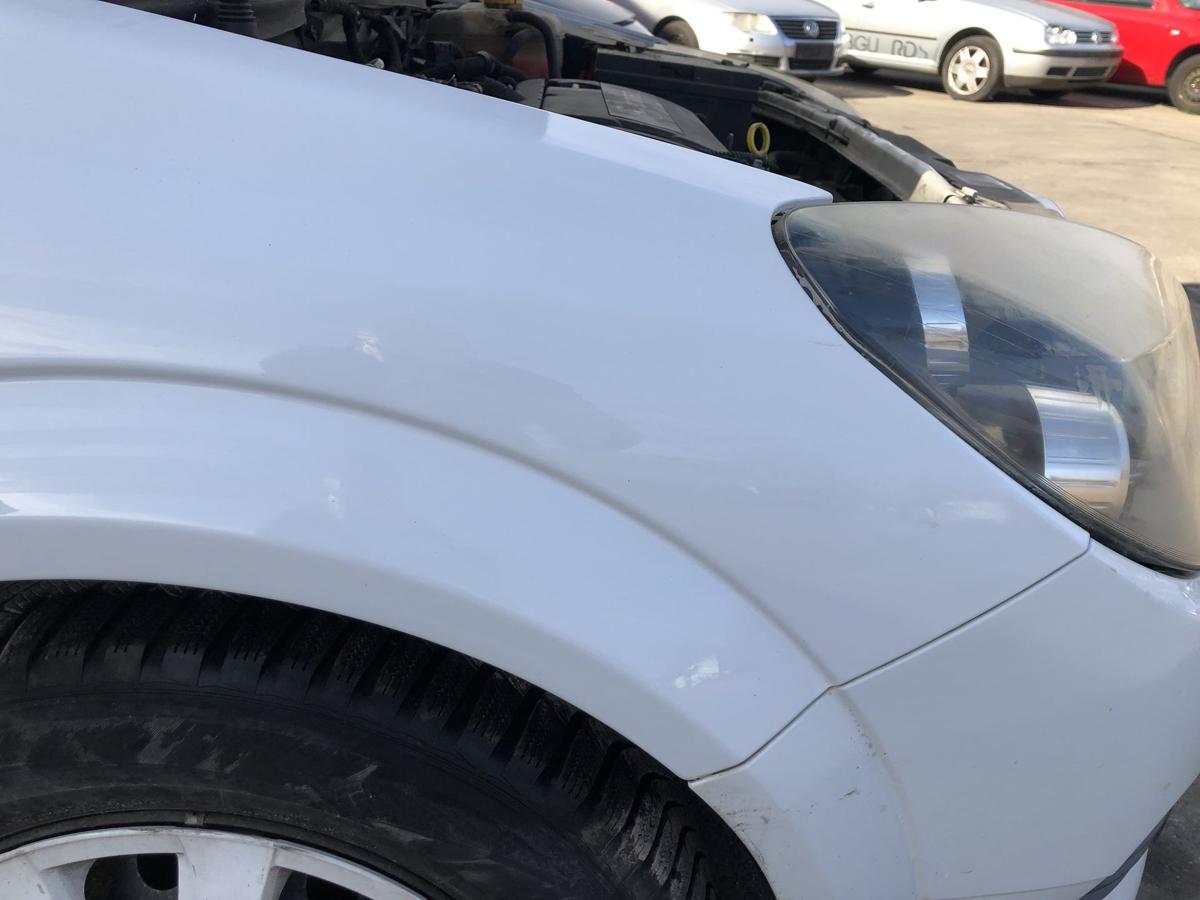 Opel Astra H GTC Kotfl&uuml;gel vorn rechts Beifahrerseite 10U Casablancawei&szlig;