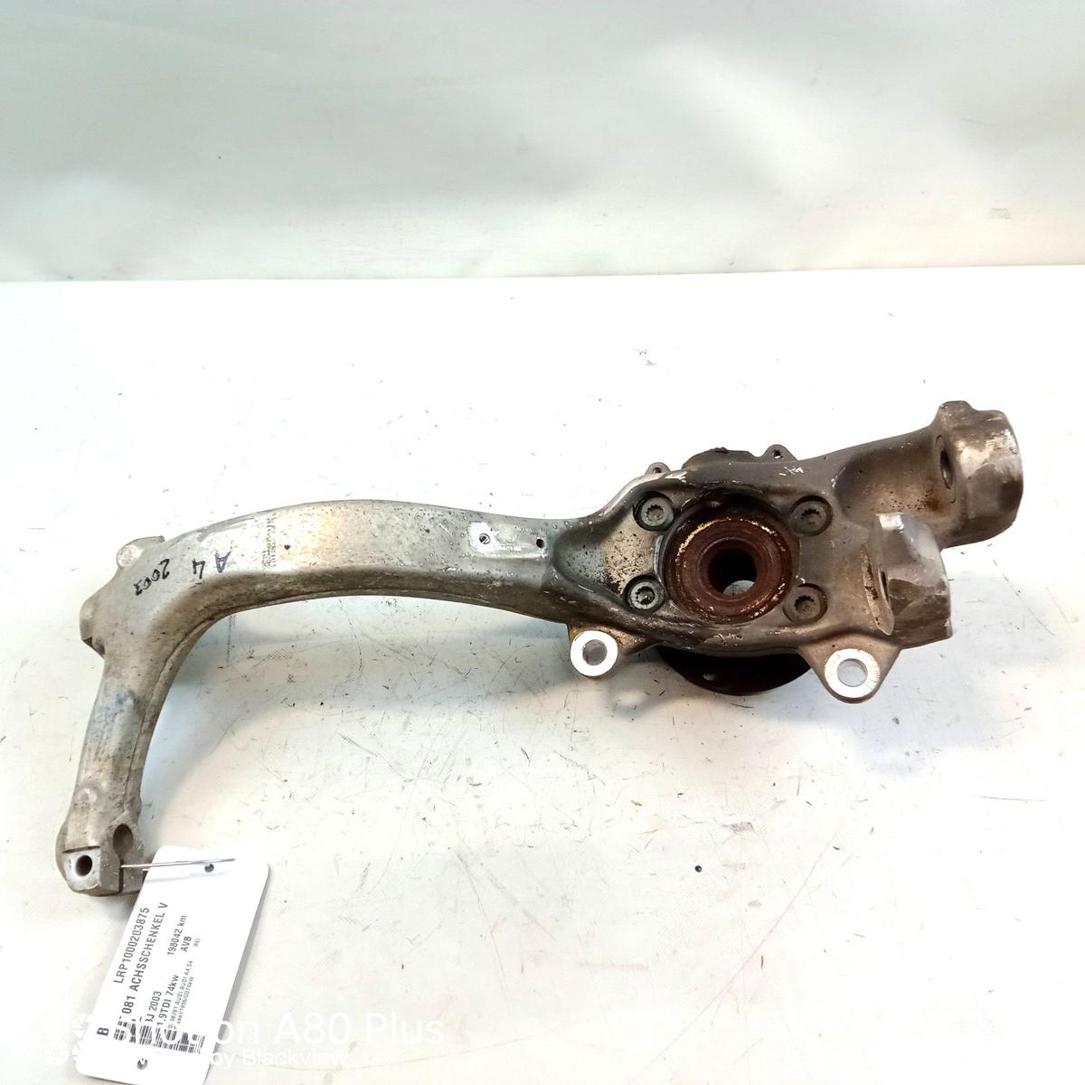 Audi A4 8E B6 original Achsschenkel Radlagergeh&auml;use Vorderachse links Bj.2002