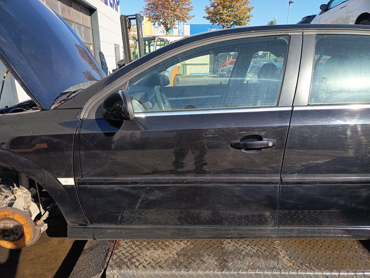 Opel Signum F48 original Tür vorn links Fahrer 2HU Saphirschwarz Bj 2008