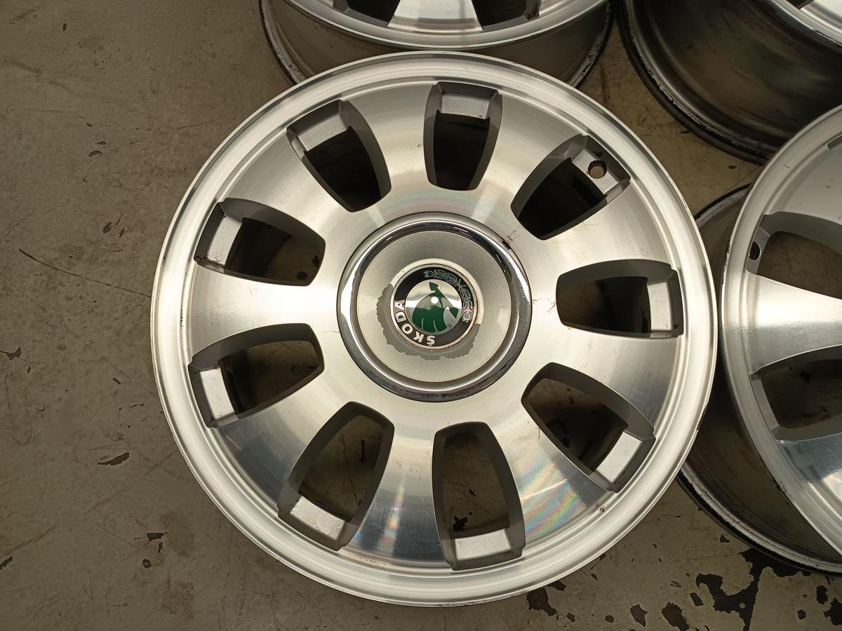 Skoda Octavia 1U original Alufelgen Satz 6,5x16 ET42 Baujahr 2004