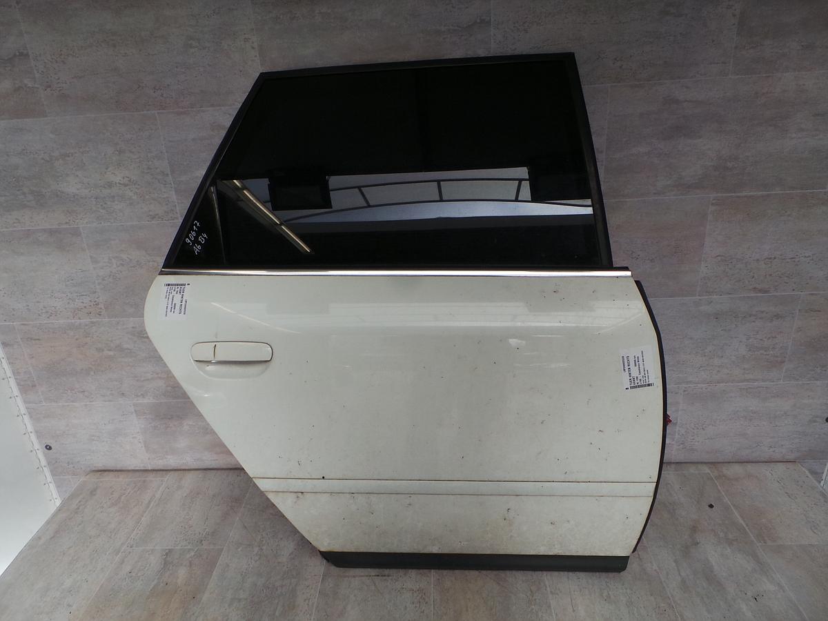 Audi A6 4B Avant Bj.97-01 Tür hinten rechts LY9G - Casablanca Weiss