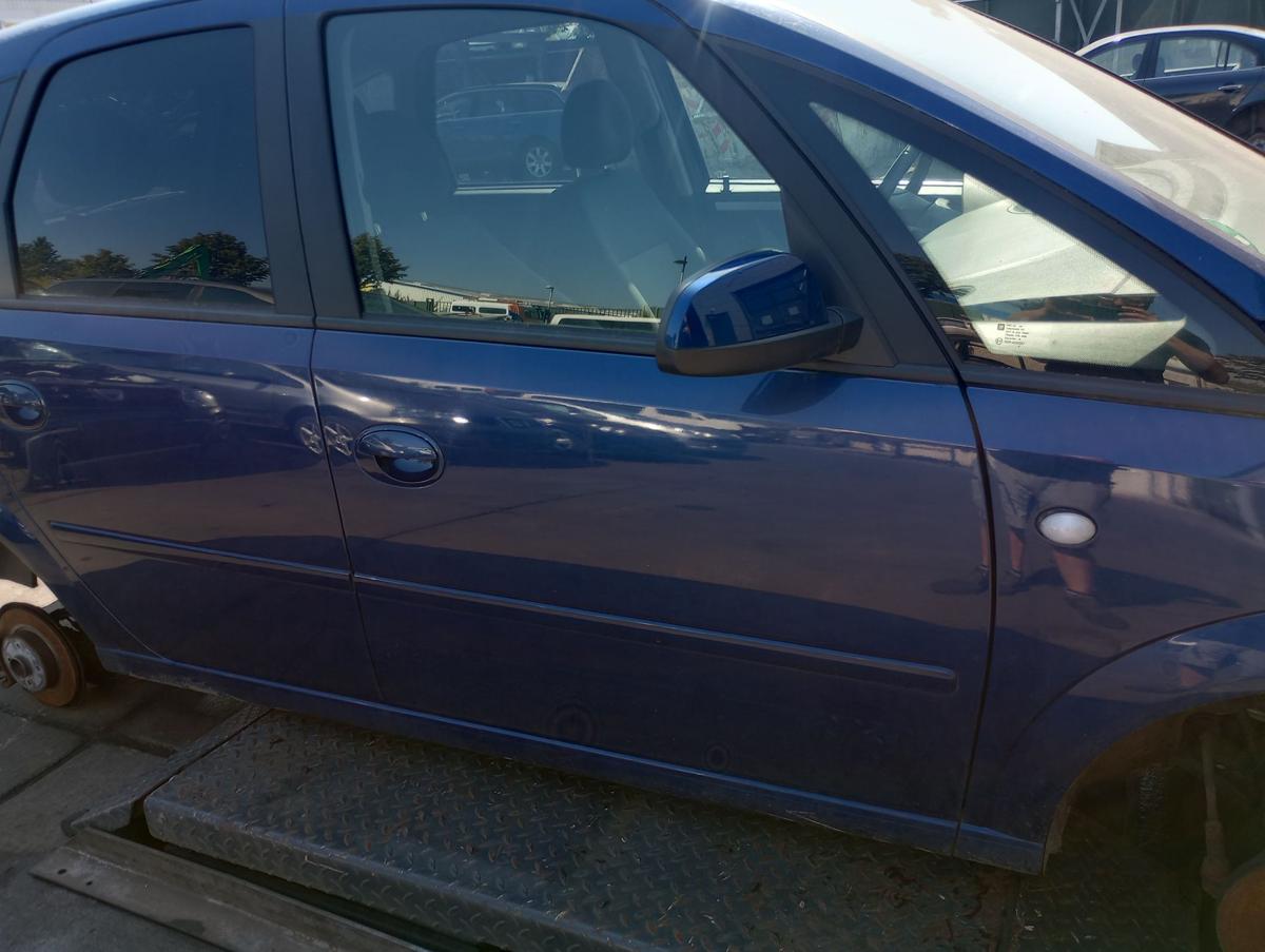 Opel Meriva A orig Tür vorn rechts Beifahrertür Z21B Ultrablau Bj 2004