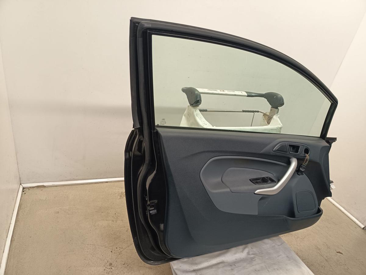 Ford Fiesta VI JA8 orig Tuer links 3trg Fahrerseite schwarz Bj 2009