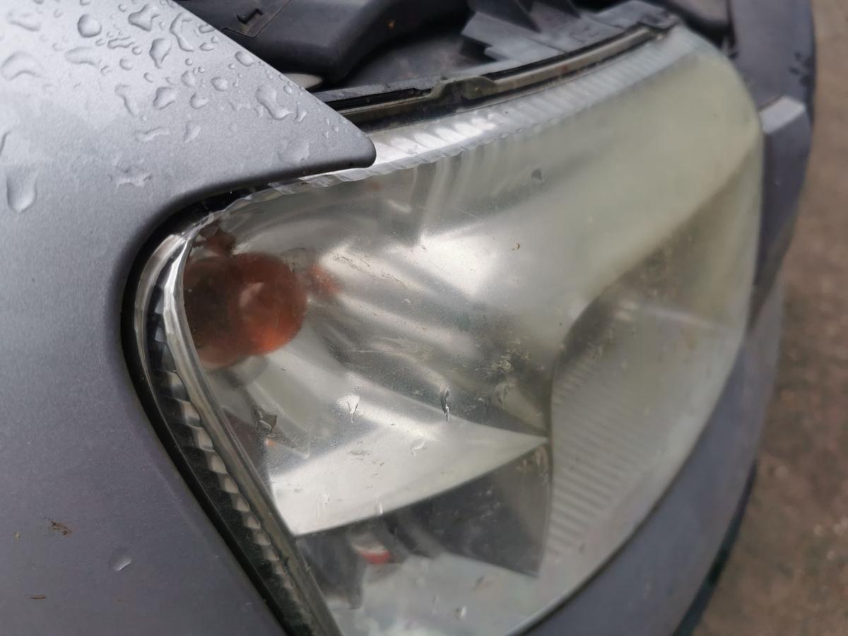 Fiat Panda 169 Scheinwerfer Hauptscheinwerfer Frontscheinwerfer vorn rechts trüb