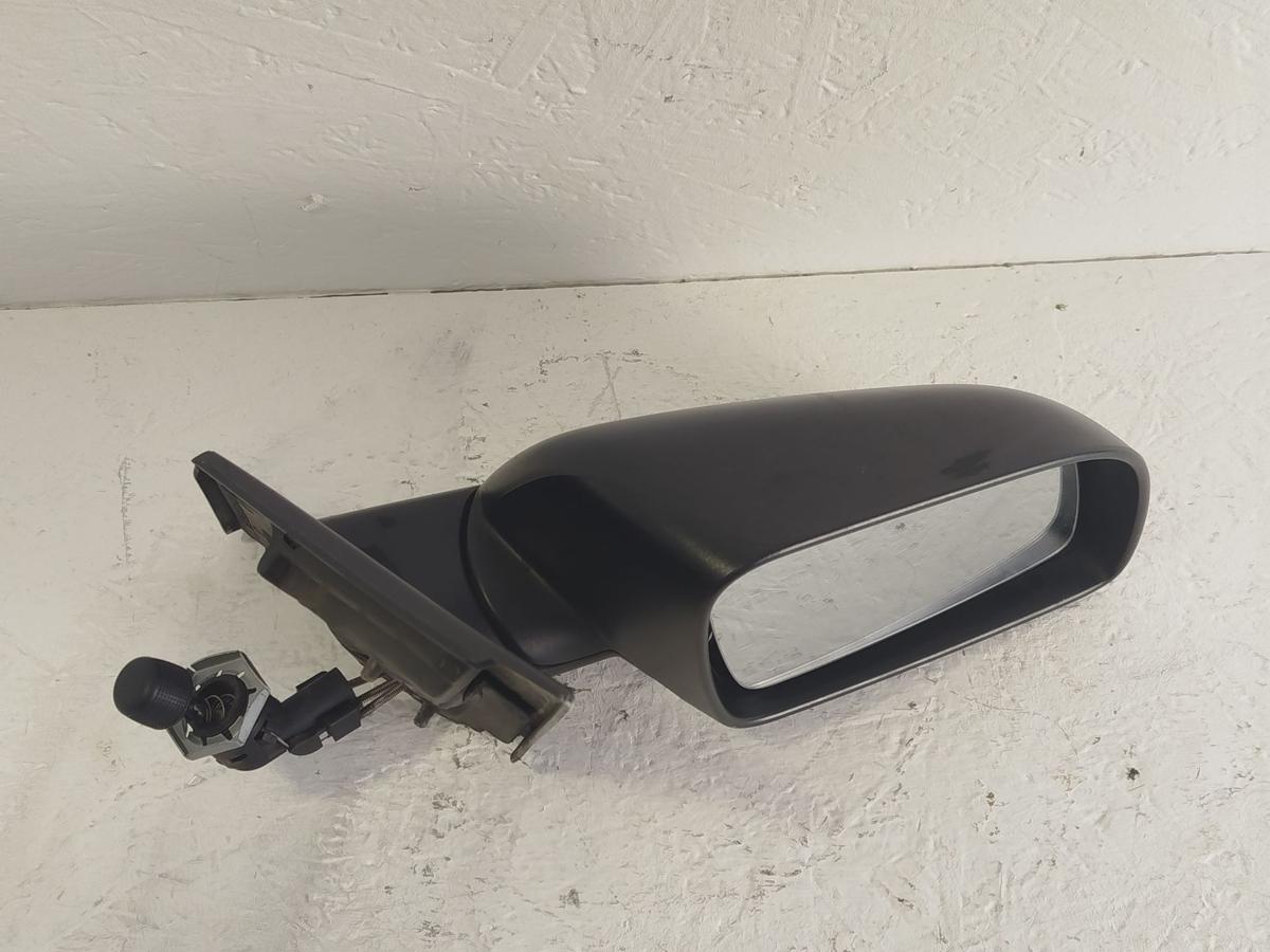 VW Polo 9N 9N1 Au&szlig;enspiegel rechts Spiegel manuelle Verstellung unlackiert