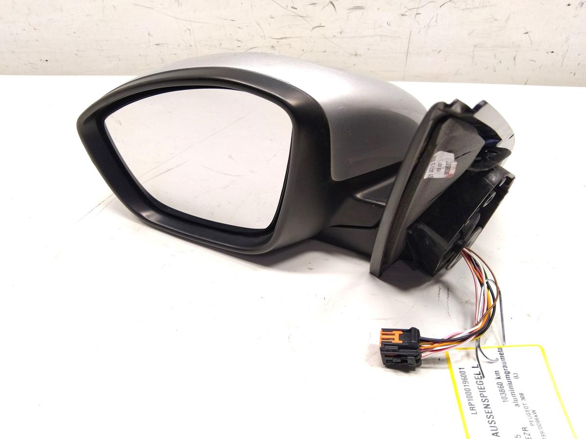 Peugeot 308 II original Außenspiegel links silber 11-polig 98088638XT Bj.2015