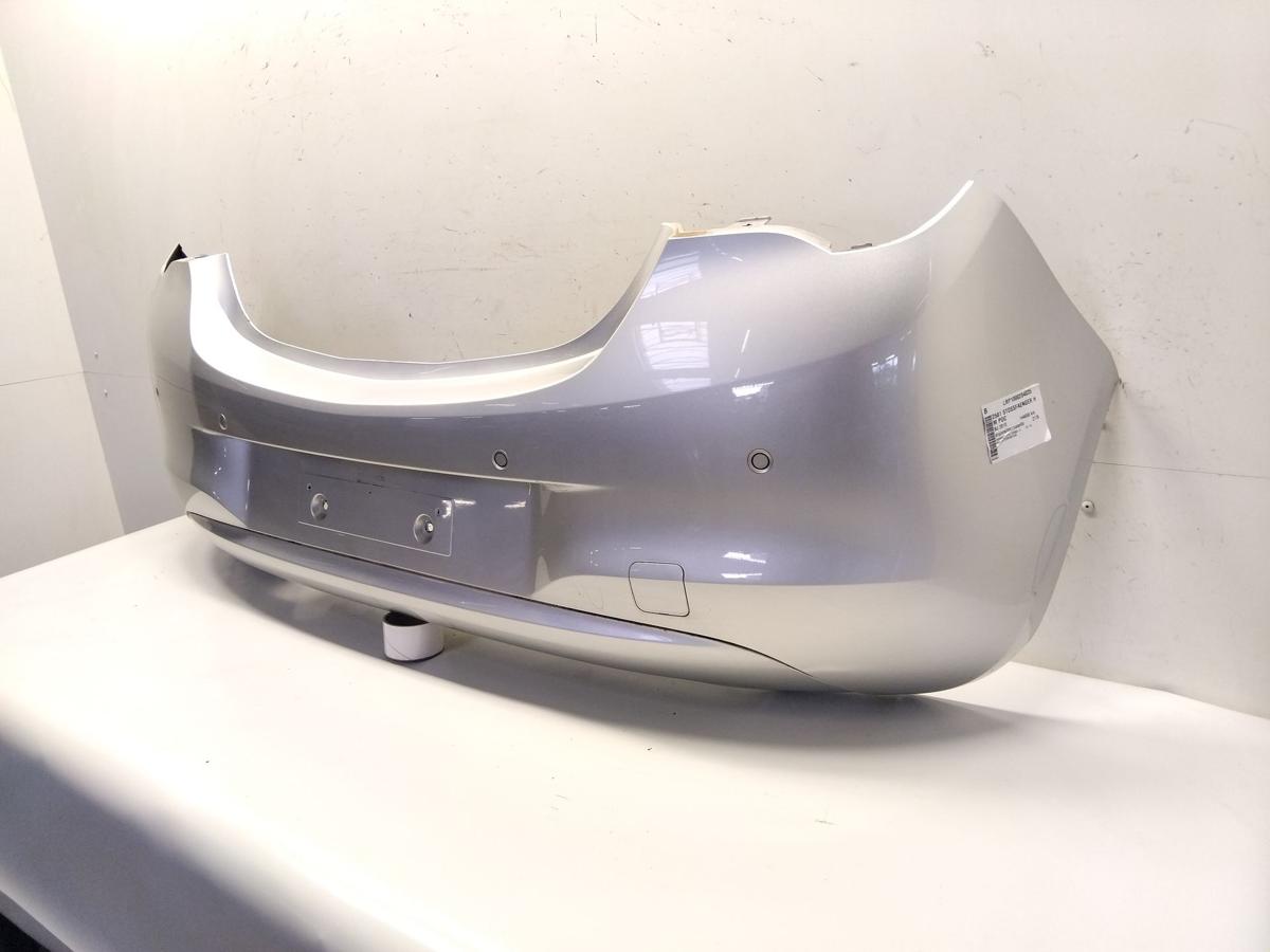 Opel Corsa E original Sto&szlig;f&auml;nger Sto&szlig;stange hinten argonsilbermetallic Bj.2015