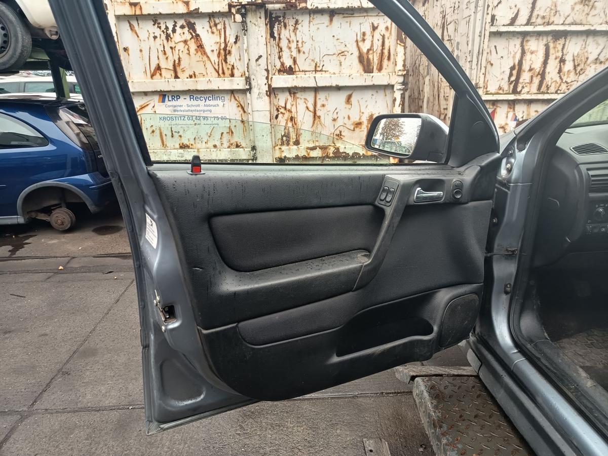 Opel Astra G Caravan Bj 2003 Facelift original Tür vorn links Z163 Lichtsilber