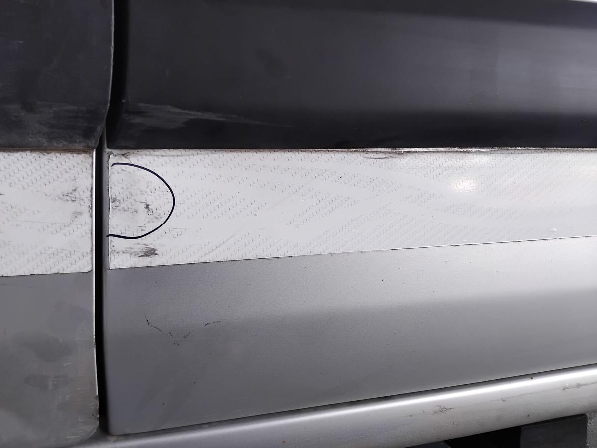 Peugeot Partner Tepee 2 Schiebet&uuml;r links mit Scheibe BJ2009 EZR aluminiumgrau