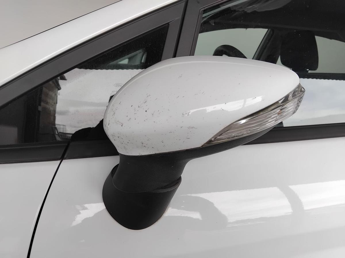 Ford Fiesta JA8 2013-2017 orig Au&szlig;enspiegel links frostweiss elektrisch&beheizt