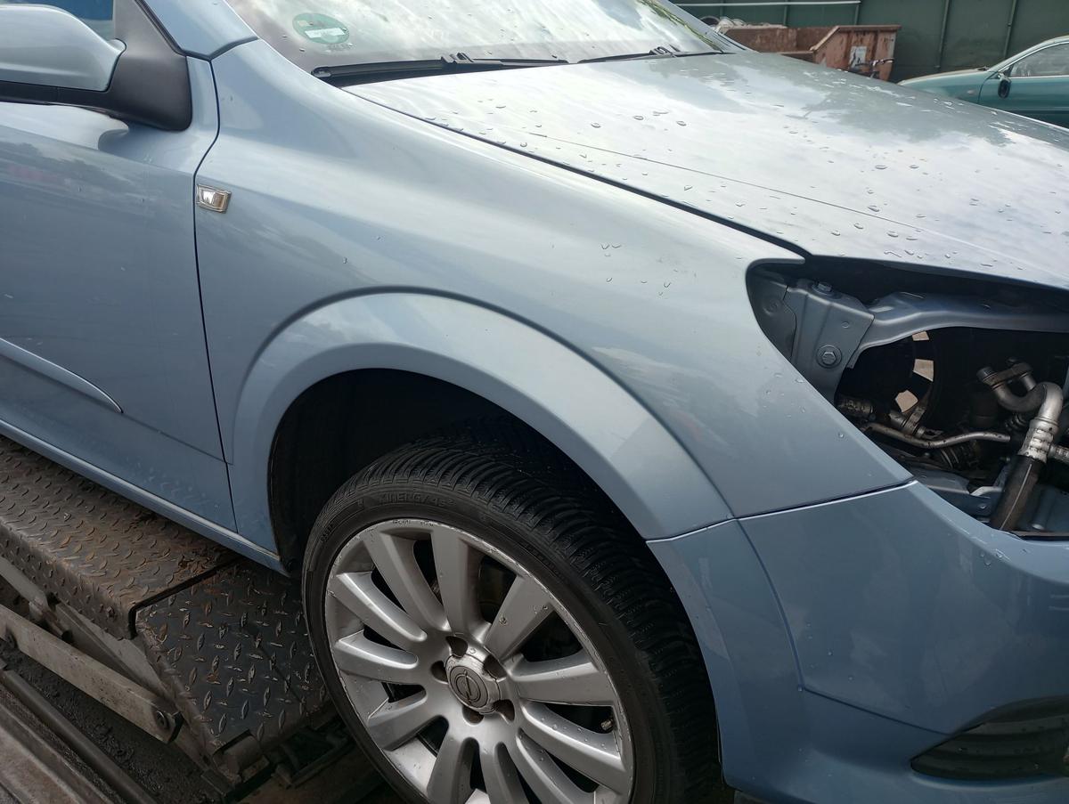 Opel Astra H TwinTop orig Kotflügel rechts Beifahrerseite Z21C Aeroblau Bj 2008