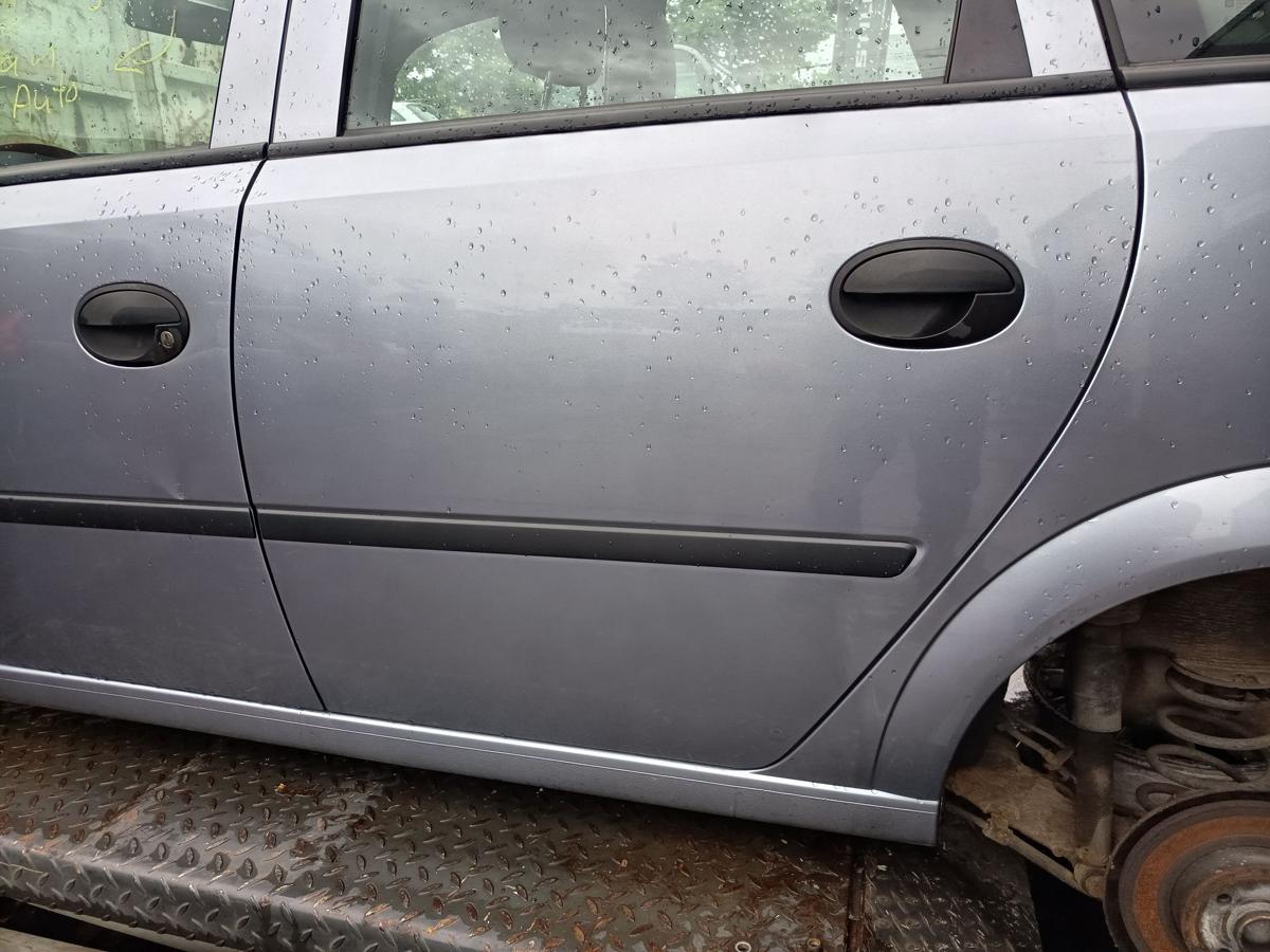 Opel Meriva A orig Tür hinten links Fahrerseite Z163 Silber Bj 2003