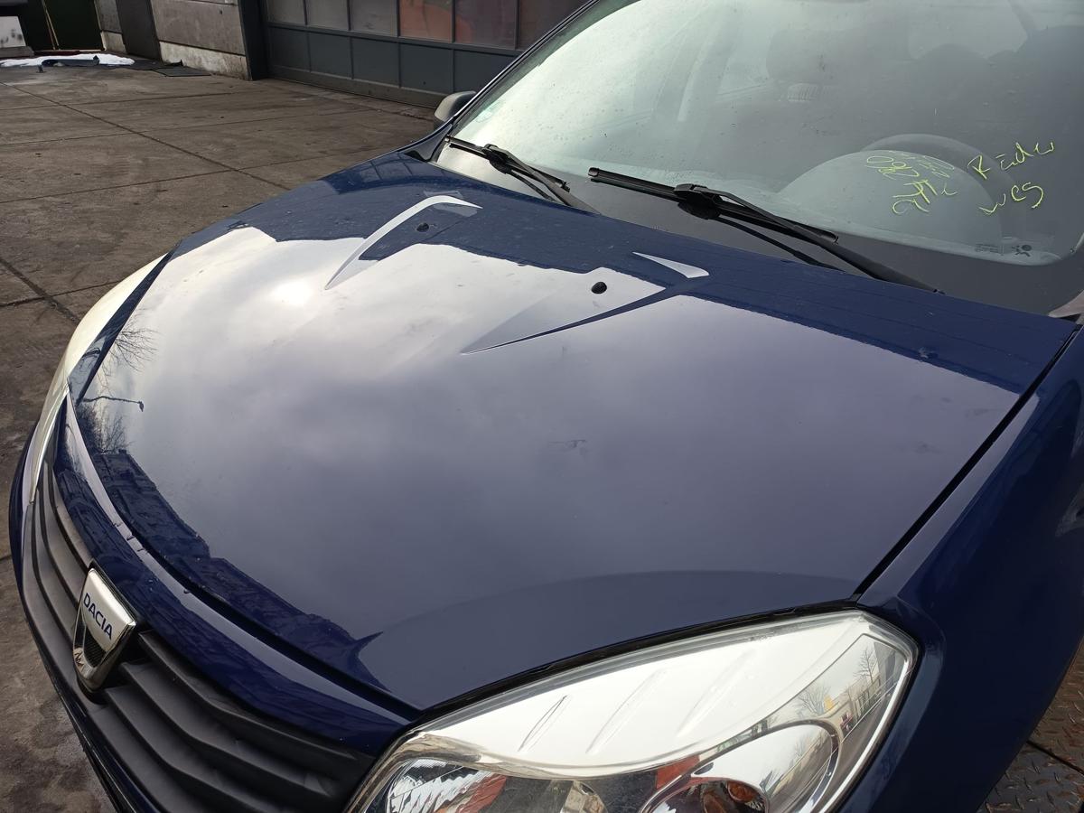Dacia Sandero 1 orig Motorhaube Klappe Deckel vorn Front 61H Blue marine Bj 2009
