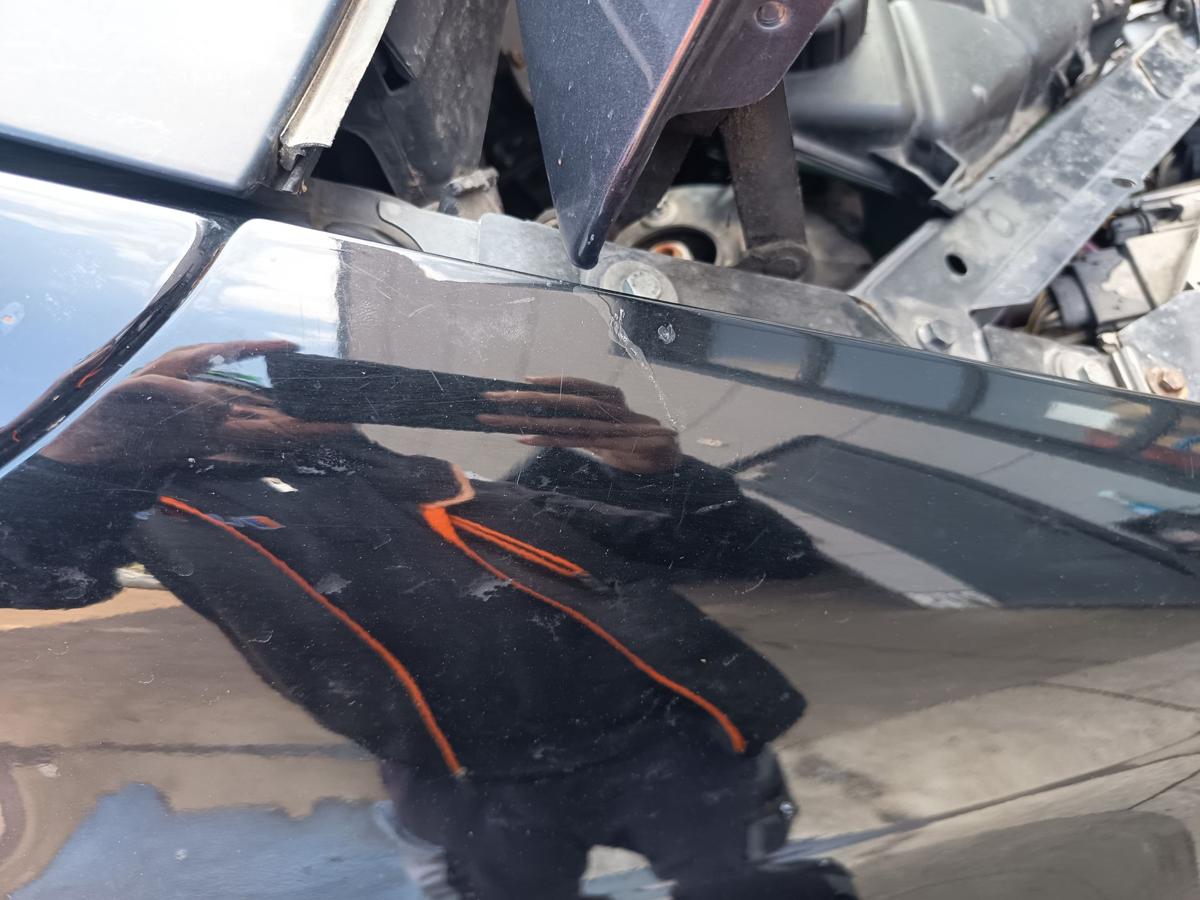 Mercedes A-Kl. W168 original Kotfl&uuml;gel rechts Seitenteil 696 Nachtschwarz Bj 1999