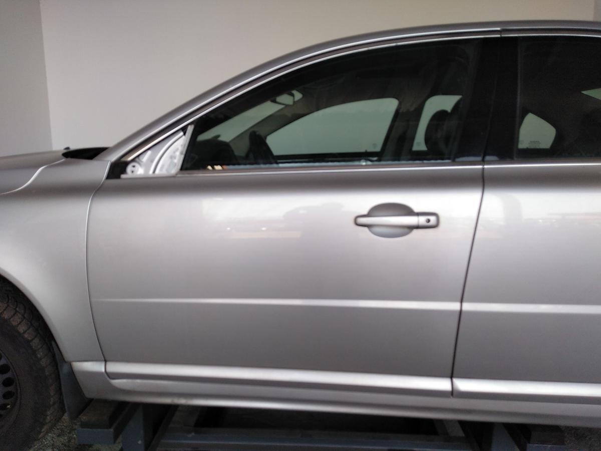 Volvo S80 II Tür vorn links Fahrertür silbermetallic Bj.2008