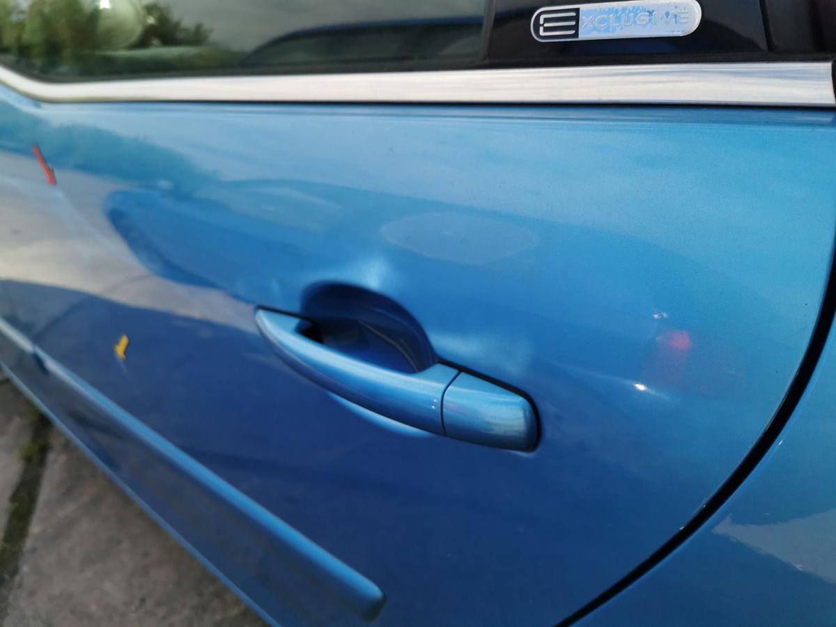 Citroen C4 Picasso U Tür Autotür Rohbautür vorn rechts KNY Blau Tivoli DELLE